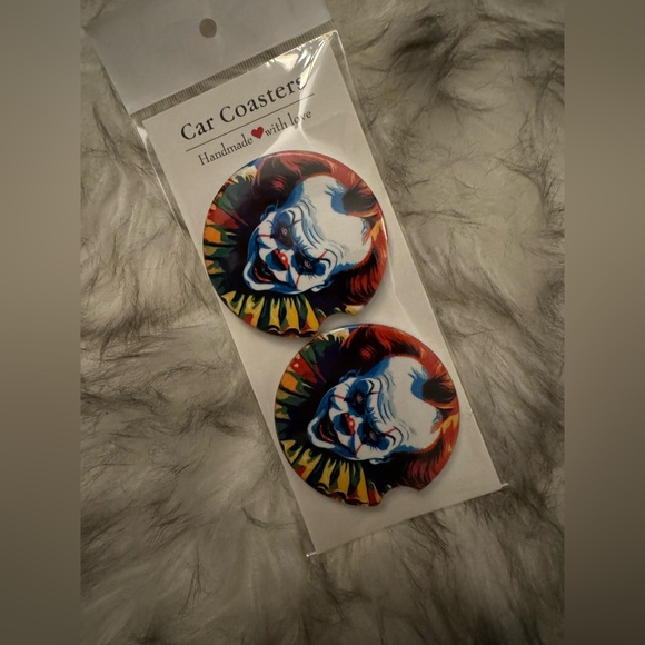 Pennywise Car Coasters - Picture 1 of 1